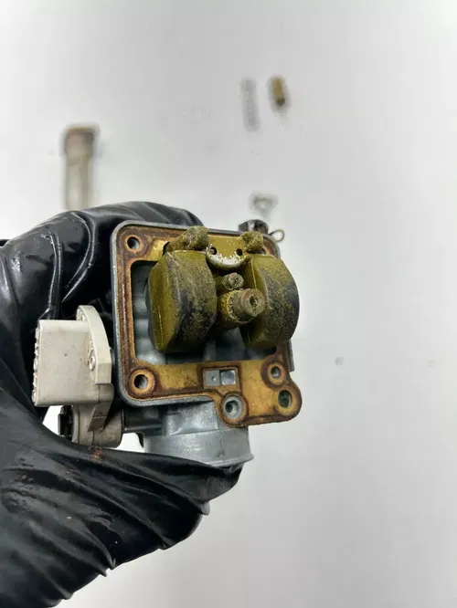 2007 07 Yamaha Grizzly 80 YFM80 OEM Carb Carburetor Bowl Float Jet Slide Intake