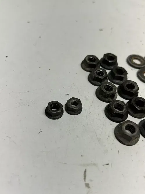 1985 85 Suzuki Quadracer 250 LT250r Lt 250 R OEM LOT Cylinder Head Nut Hardware