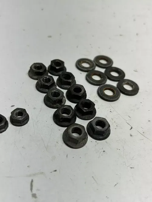 1985 85 Suzuki Quadracer 250 LT250r Lt 250 R OEM LOT Cylinder Head Nut Hardware