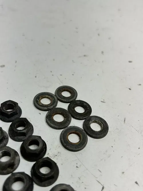 1985 85 Suzuki Quadracer 250 LT250r Lt 250 R OEM LOT Cylinder Head Nut Hardware