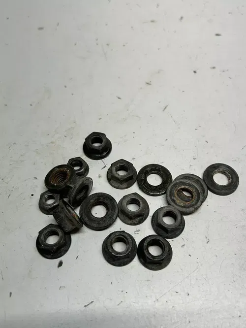 1985 85 Suzuki Quadracer 250 LT250r Lt 250 R OEM LOT Cylinder Head Nut Hardware