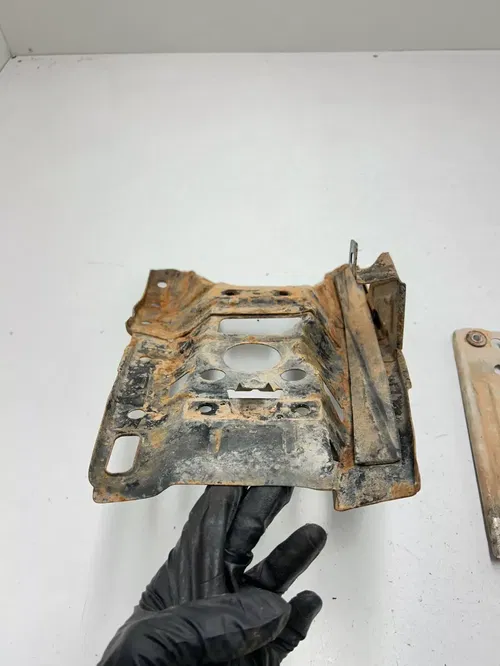 1991 91 Honda trx250x Fourtrax 250x OEM STRAIGHT LOT Skid Plate Bash Guard Engin