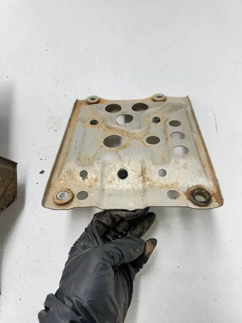 1991 91 Honda trx250x Fourtrax 250x OEM STRAIGHT LOT Skid Plate Bash Guard Engin