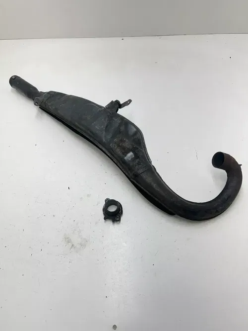 1977 77 Honda MR175 Mr 175 OEM Exhaust Header Pipe Manifold Flange Adapter