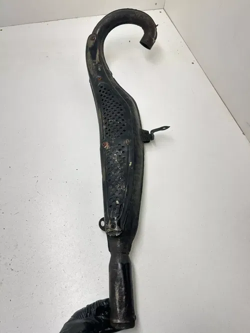 1977 77 Honda MR175 Mr 175 OEM Exhaust Header Pipe Manifold Flange Adapter