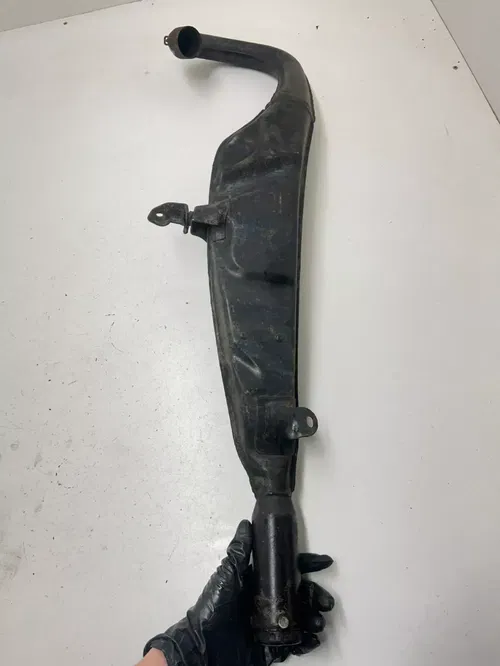 1977 77 Honda MR175 Mr 175 OEM Exhaust Header Pipe Manifold Flange Adapter