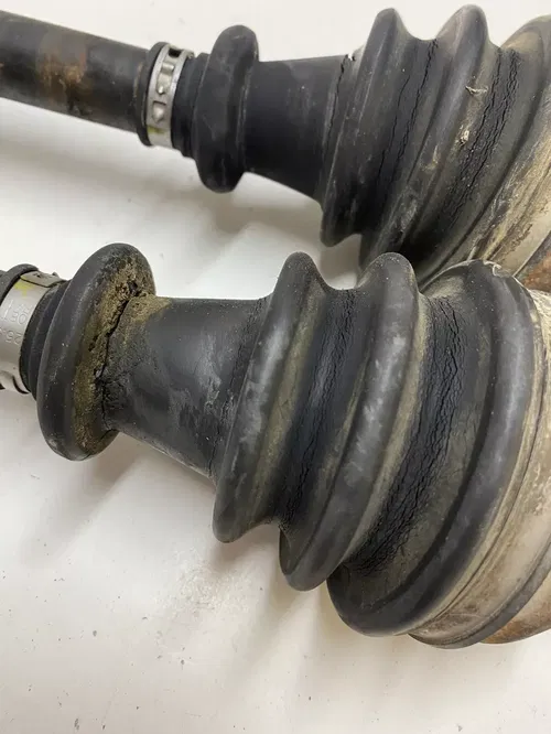 2005 05 Polaris Sportsman 800 Twin Front L R Axle Shafts Castle Nut