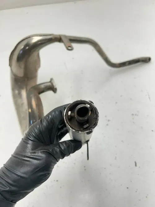 2001 98-01 KTM Adventure JR Mini 50 OEM Exhaust Pipe Silencer Muffler Header