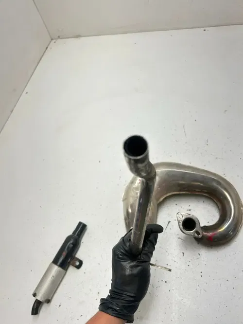 2001 98-01 KTM Adventure JR Mini 50 OEM Exhaust Pipe Silencer Muffler Header