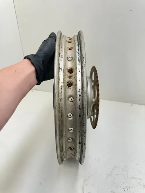 74 1974 Honda XL250 xl 250 OEM Rear Back Wheel Rim Hub Sprocket FREE SHIPPING