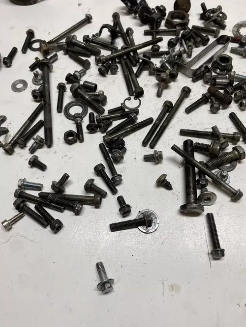 2005 05 YAMAHA YZ450F yz450f Nuts Bolts Hardware Lot Rubber Case Saver Dipstick