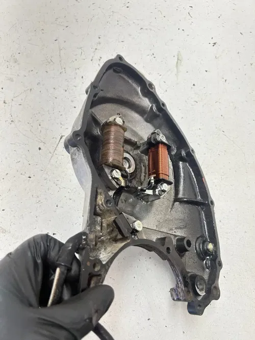 82 1982 Honda XR500R Xr 500 r OEM TESTED! Stater Cover Case Ignition Magneto