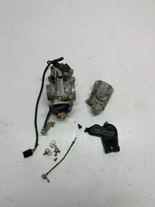 2004 04 HONDA CRF250R crf 250 r OEM carb carburetor NEEDS CLEANED/REBUILT #2
