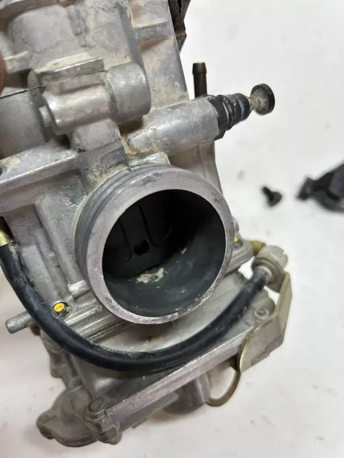 2004 04 HONDA CRF250R crf 250 r OEM carb carburetor NEEDS CLEANED/REBUILT #2