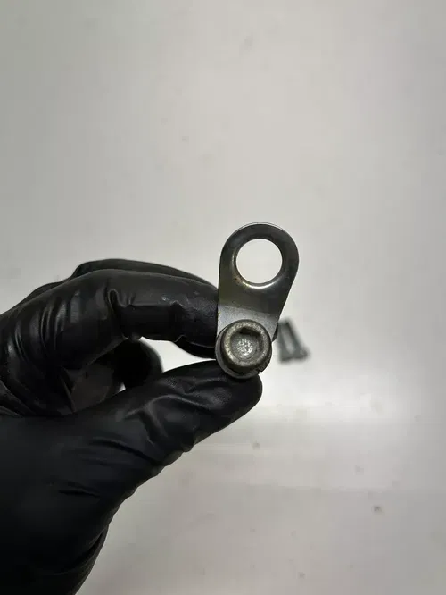 1982 82 HARLEY SHOVELHEAD LOWRIDER STURGIS FXB Fender Mount Bolt Hook READ DESC