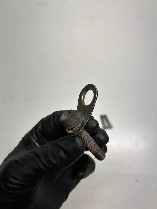 1982 82 HARLEY SHOVELHEAD LOWRIDER STURGIS FXB Fender Mount Bolt Hook READ DESC
