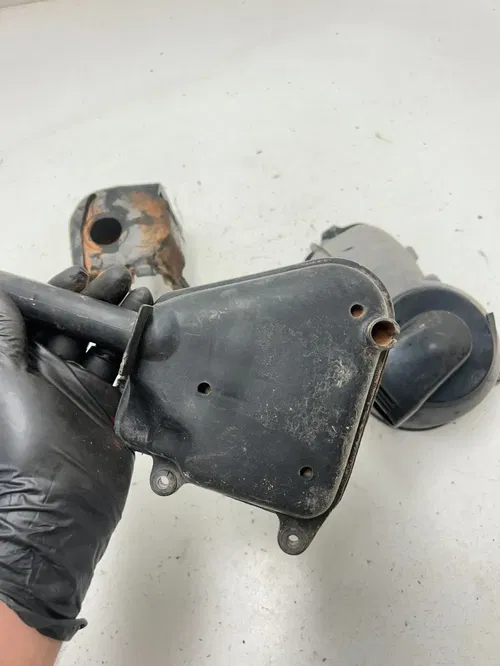 05 2005 Polaris Predator 90 2 Stroke OEM Air Box Engine Cover Cooling Shroud