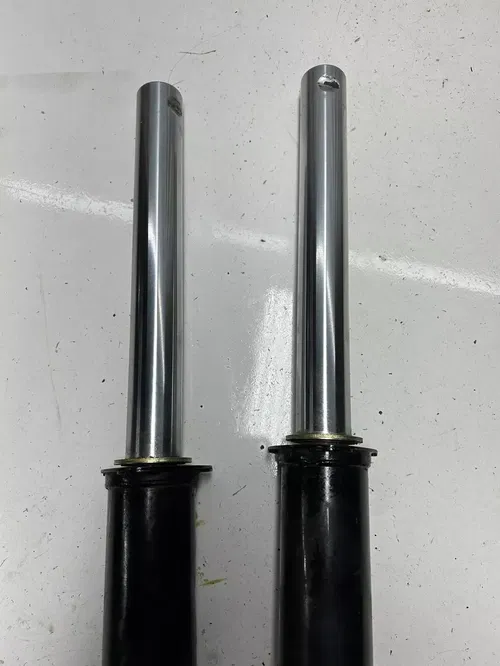 1985 85 YAMAHA PHAZER 480 PZ480 EJ OEM NICE! Front Shock Suspension Strut Spring