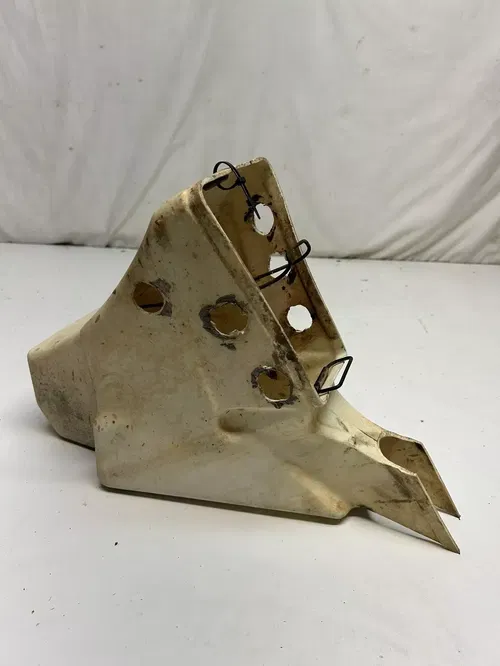 1985 85 HUSQVARNA WR125 wr 125 DRILLED HOLES Air Box Airbox Intake  Free Ship ￼