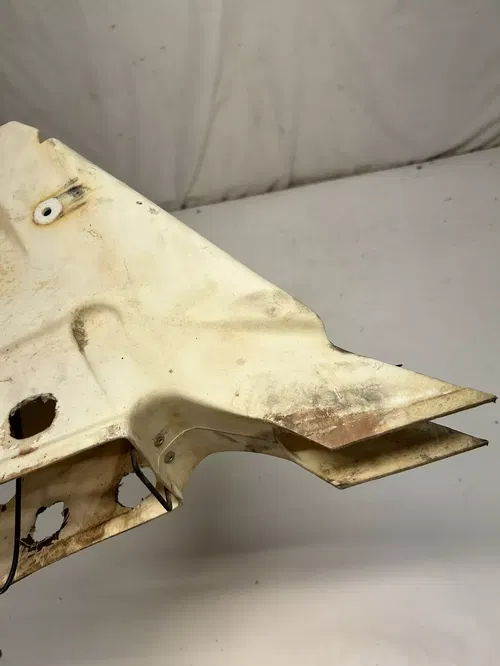 1985 85 HUSQVARNA WR125 wr 125 DRILLED HOLES Air Box Airbox Intake  Free Ship ￼
