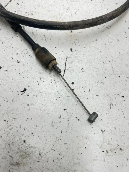 03 2003 Honda Foreman 450 TRX450FM OEM GOOD! Thumb Throttle Cable Mount Perch
