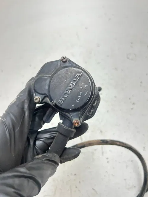 03 2003 Honda Foreman 450 TRX450FM OEM GOOD! Thumb Throttle Cable Mount Perch