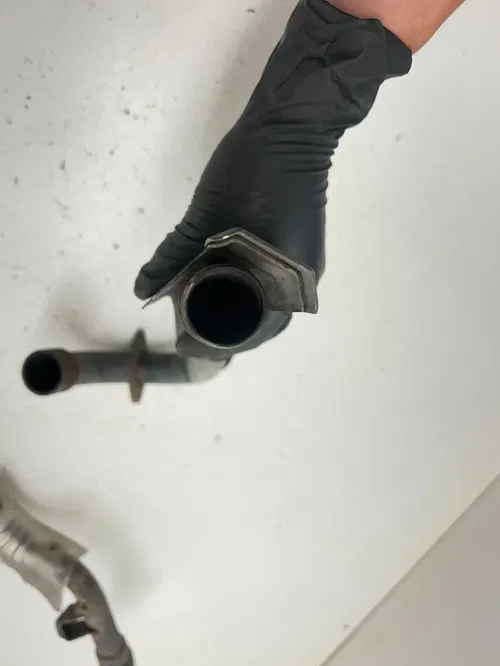 86 1986 Honda Fourtrax Trx 250 2x4 OEM TIGHT Exhaust Muffler Head Pipe Silencer