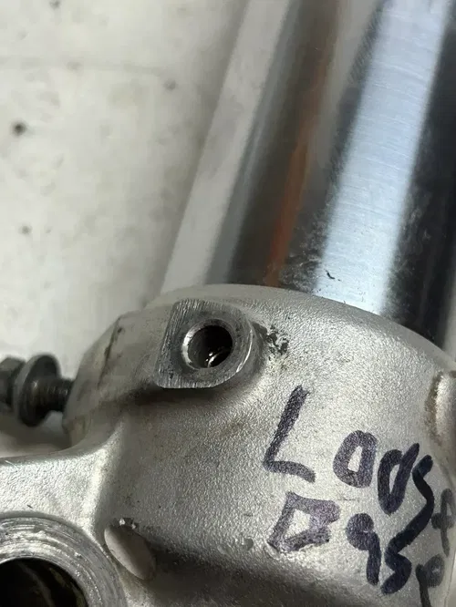 2007 07 YAMAHA YZ250F yz 250 f Forks Fork Suspension Spring Tube READ DESCRIPTIO