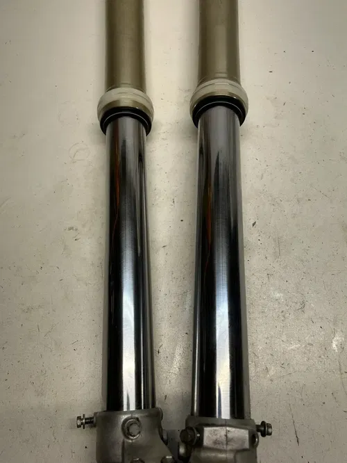 2007 07 YAMAHA YZ250F yz 250 f Forks Fork Suspension Spring Tube READ DESCRIPTIO