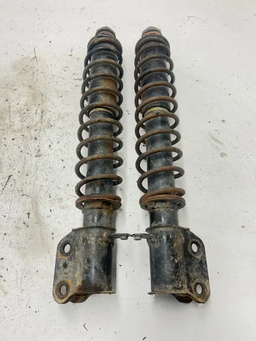 98 1998 Yamaha Grizzly 600 Yfm600 4x4 OEM GOOD Front Shocks Shock Suspension Spr