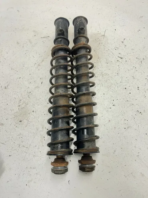 98 1998 Yamaha Grizzly 600 Yfm600 4x4 OEM GOOD Front Shocks Shock Suspension Spr