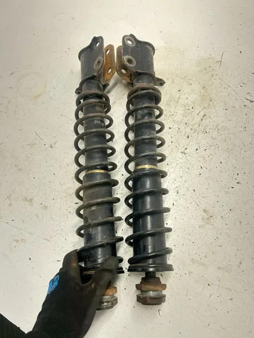 98 1998 Yamaha Grizzly 600 Yfm600 4x4 OEM GOOD Front Shocks Shock Suspension Spr