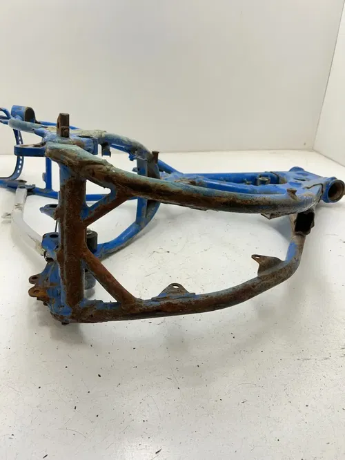 90 1990 SUZUKI RM125 RM 125 Main Frame Body Assembly Chassis Chassi BOS! READ