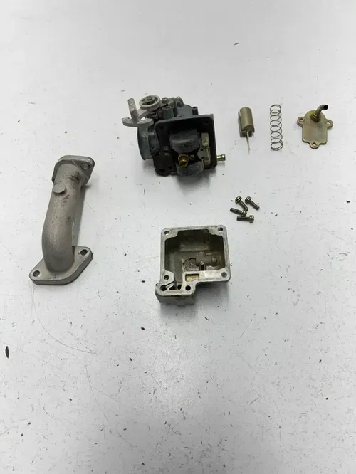 2005 05 Yamaha Raptor 80 YFM80 OEM GOOD! Carb Carburetor Bowl Body Jet Float
