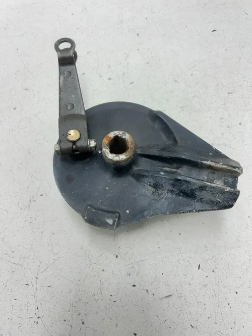 86 1986 Honda XL250R Xl 250 R OEM GOOD! Rear Back Brake Plate Hub Drum Arm
