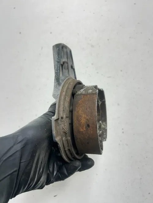 86 1986 Honda XL250R Xl 250 R OEM GOOD! Rear Back Brake Plate Hub Drum Arm