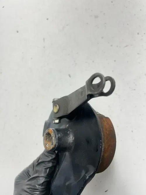 86 1986 Honda XL250R Xl 250 R OEM GOOD! Rear Back Brake Plate Hub Drum Arm