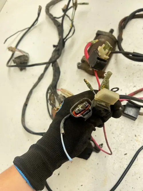 98 1998 Yamaha Grizzly 600 Yfm600 4x4 OEM Main Engine Harness Motor Wire Loom