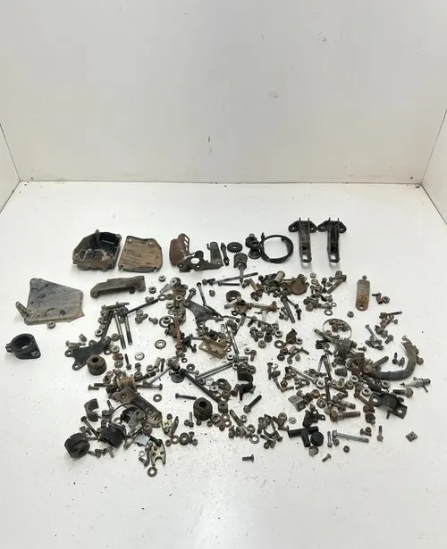 87 1987 Honda Fourtrax Trx 350 TRX350 LOT Bolt Box Pegs Starter Gear Intake Boot
