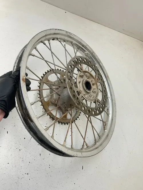 06 2006 Honda Crf 250 r CRF250R OEM GOOD! Rear Back Wheel Hub Rotor Sprocket