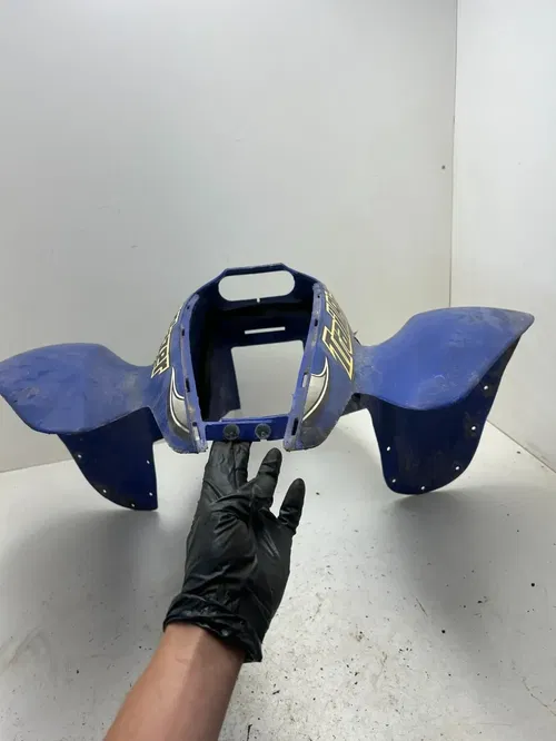 04 2004 Polaris Trailblazer 250 2x4 OEM Blue Front Fender Plastic Body Cover Gua