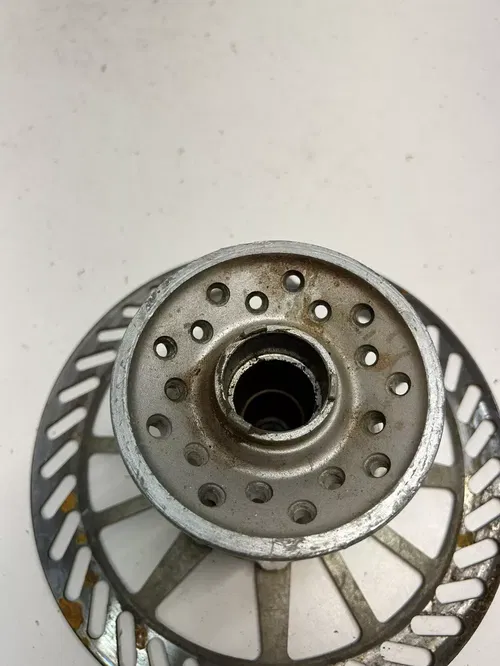 1991 91 Yamaha YZ250 Yz 250 LOT Front Wheel Hub Disc Brake Axle Free Shipping