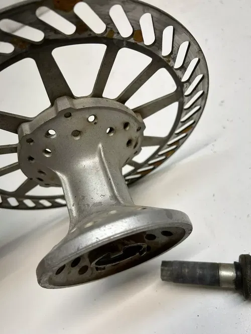 1991 91 Yamaha YZ250 Yz 250 LOT Front Wheel Hub Disc Brake Axle Free Shipping