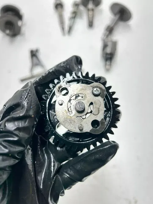 2020 Yamaha Raptor 90 YFM90 OEM Trans Transmission Gear Fork Shaft Assembly