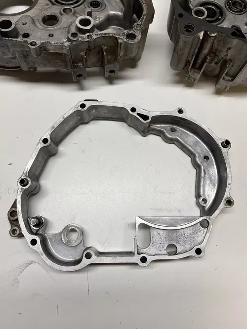 1984 ATC200M Honda 84 ATC 200 M USED PART ENGINE CASES LEFT & RIGHT SIDES