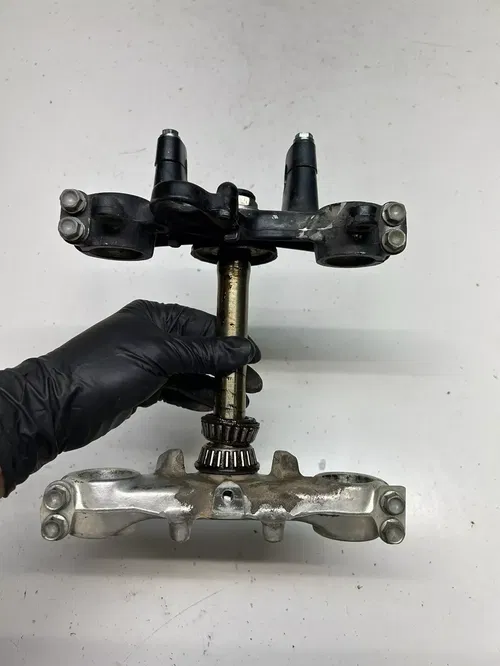 1984 84 Honda XL250R Xl 250 r OEM GOOD! Triple Clamp Tree Upper Lower Post