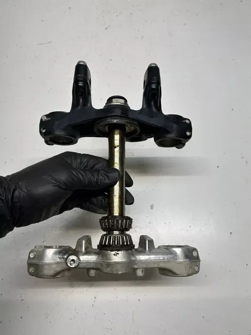 1984 84 Honda XL250R Xl 250 r OEM GOOD! Triple Clamp Tree Upper Lower Post