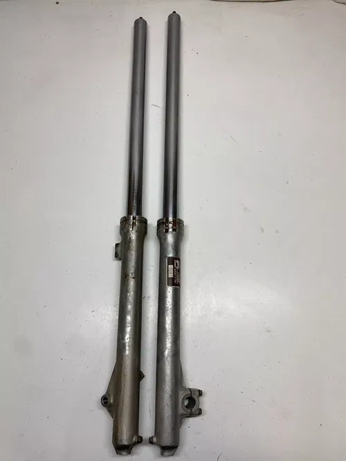 1981 81 Honda XR500R xr500 CLAPPED BLOWN Front Forks Fork Tube READ DESCRIPTION