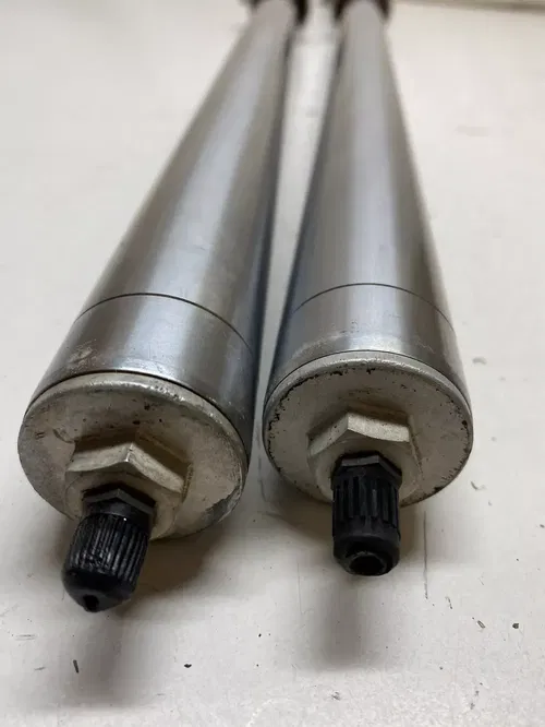 1981 81 Honda XR500R xr500 CLAPPED BLOWN Front Forks Fork Tube READ DESCRIPTION