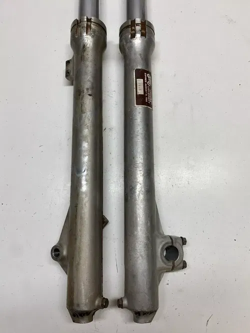 1981 81 Honda XR500R xr500 CLAPPED BLOWN Front Forks Fork Tube READ DESCRIPTION